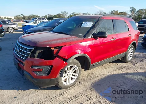2017 Ford Explorer z USA, uszkodzony, nr VIN 1FM5K7B87HGC03123
